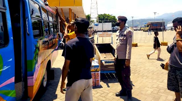 Tekan Penyebaran Covid-19, Polres Flotim Rutin Gelar Operasi