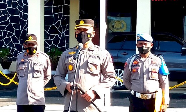 Pimpin Apel Pagi, Ini Penekanan Kapolres Flotim Kepada Personelnya