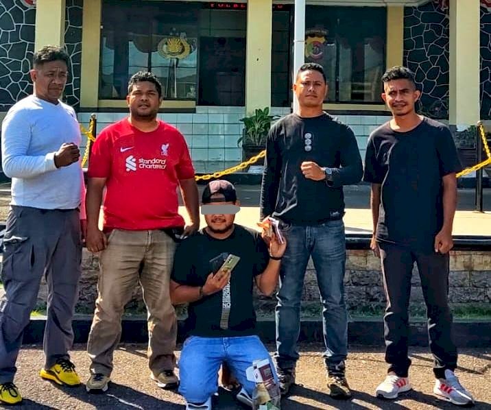 Brantas Judi Online, Tim Buser Polres Flotim Tangkap Pelaku Judi Online