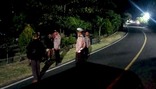 Tekan Kriminalitas, Polres Flotim Terus Tingkatkan Patroli Malam Hari