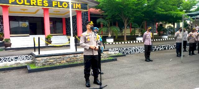 Tegas dan Jelas, Berikut Arahan Kapolres Saat Apel Pagi