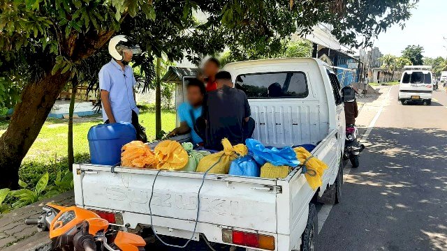 Hari ke Dua Ops Pekat, Polres Flotim Sita 125 Liter Miras