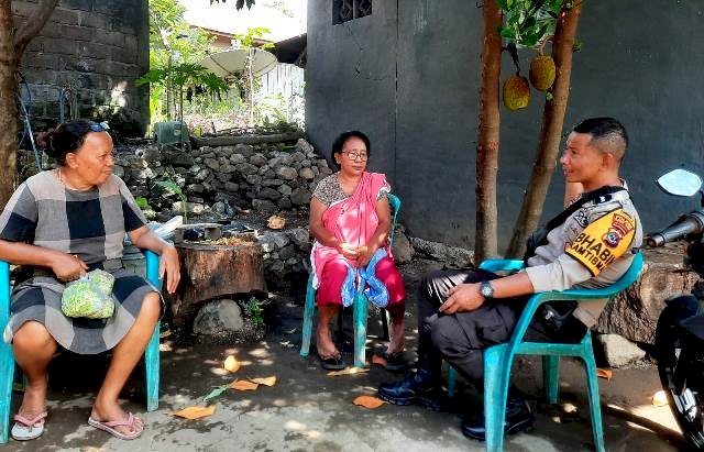 Sambang Dialogis, Inilah Yang Dilakukan Aipda Thomas Dekatkan Diri ke Warganya