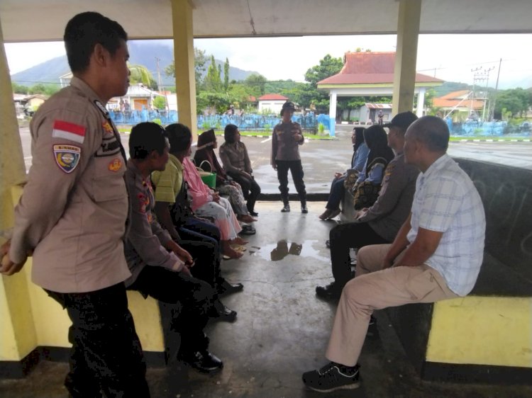 Tampung Aspirasi Masyarakat,  Polres Flotim Gelar Jumat Curhat