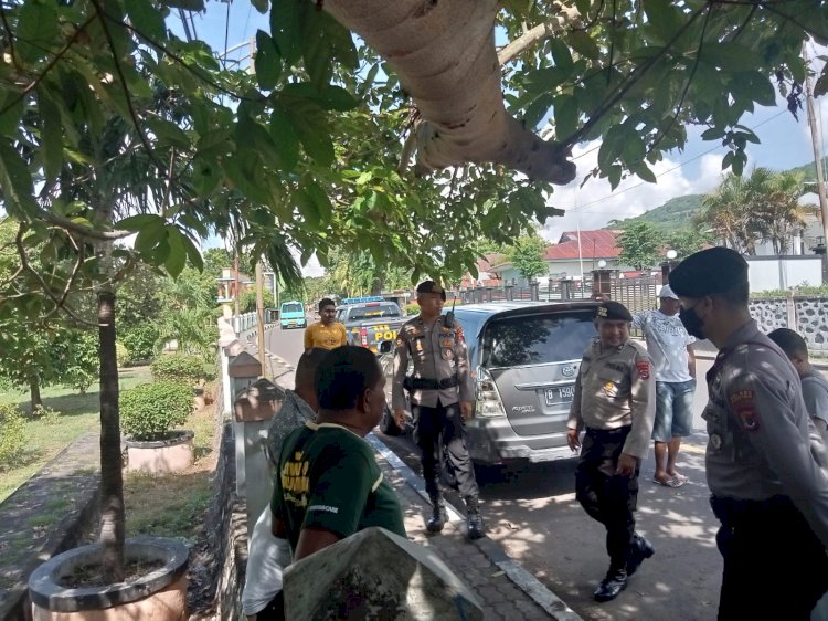 !!Jaga kondusifitas Kamtibmas, Patroli Rutin Satuan Samapta Polres Flotim