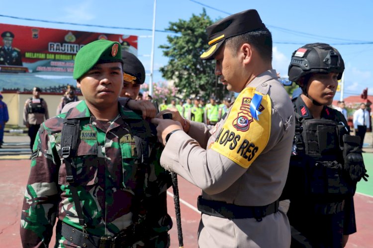 Kapolres Flotim Pimpin Apel Gelar Pasukan OPS Semana Santa Turangga 2023