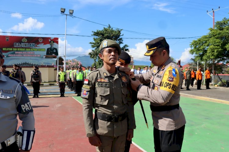 Kapolres Flotim Pimpin Apel Gelar Pasukan OPS Semana Santa Turangga 2023