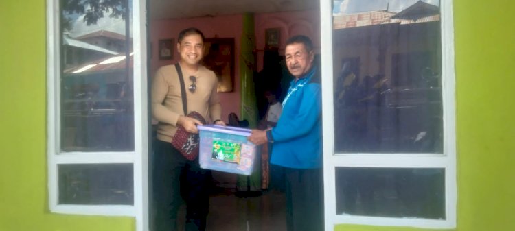 Apresiasi Para Tokoh Masyarakat Lamahala Jaya Pada Giat Silaturahmi Bersama Kapolres Flotim