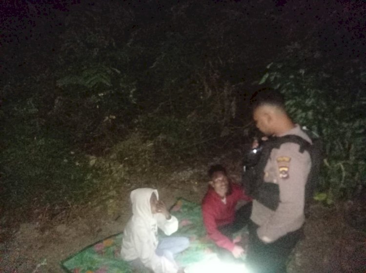 Patroli Lampu Biru, Cara Polres Flotim Dalam Mencegah Kejahatan Malam Hari