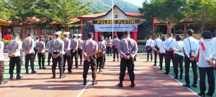 Kapolres Flores Timur Tegaskan : Anggota Jangan Main - Main Dengan TPPO
