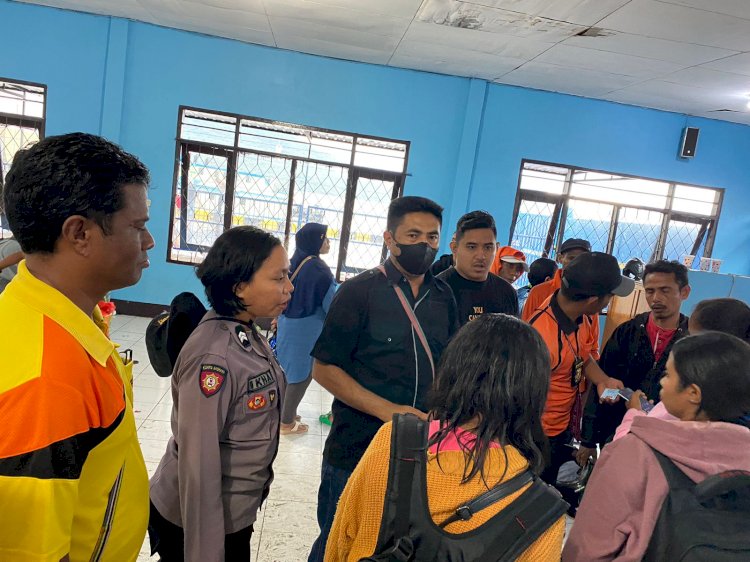 Tim Satgas Polres Flotim Menghimbau Masyarakat Untuk Mewaspadai TPPO