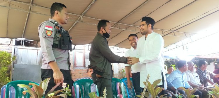 Ikuti Tahlilan, Kasi Humas : Ini Bentuk Kepedulian Kami Polres Flotim Kepada Rekan Media