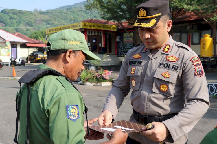 APEL KETUA SATUAN KEAMANAN LINGKUNGAN SECARA SERENTAK TAHUN 2023
