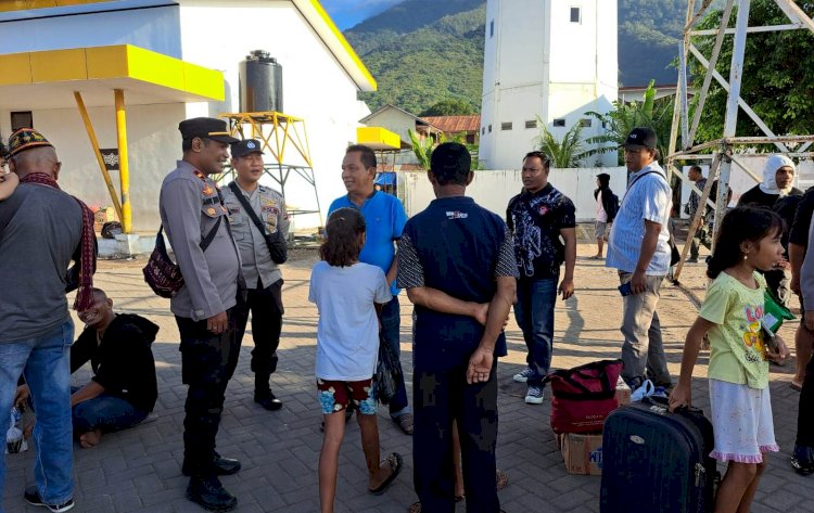 Operasi Bina Waspada Turangga 2023: Polres Flotim Tingkatkan Keamanan dan Pencegahan Paham Radikalisme