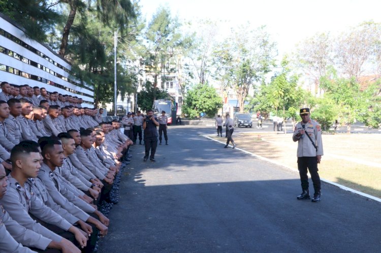 Kapolda NTT Perintahkan Bintara Remaja Wajib Lapor Diri di RT dan RW.