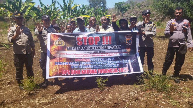 Kegiatan Operasi Bina Karuna Turangga 2023 Polres Flotim