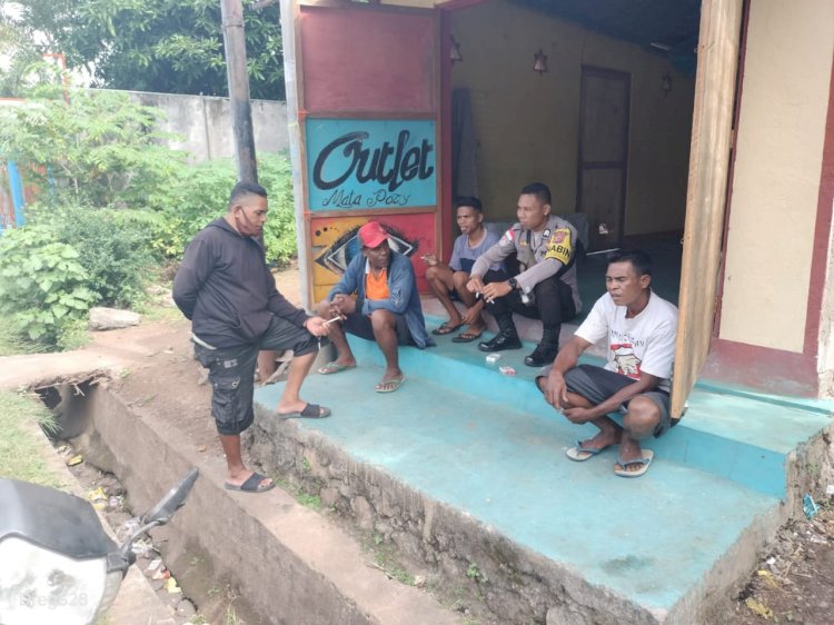 Himbau Bhabinkamtibmas Ajak Warga Untuk Lebih Waspada terhadap TPPO