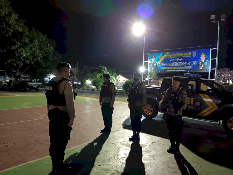 Jaga Situasi Tetap Kondusif, Sat Samapta Polres Flotim Sambangi Pemuda Nagi