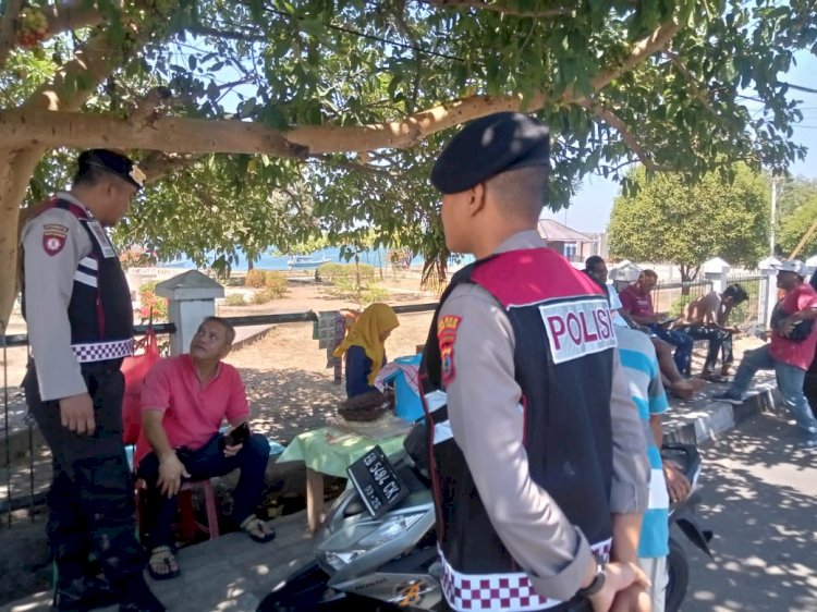 Jamin Situasi Aman Dan Kondusif, Sat Samapta Polres Flotim Lakukan Giat Rutin Patroli Kota