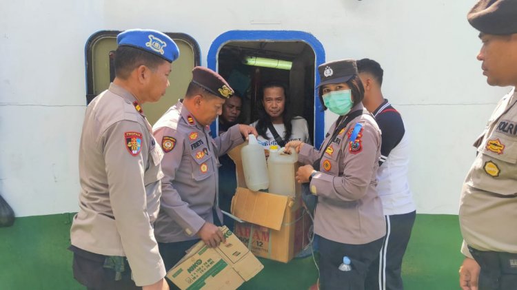 Sita Miras!! Begini Aksi Tim Satgas Operasi Pekat Polres Flotim Di Lapangan