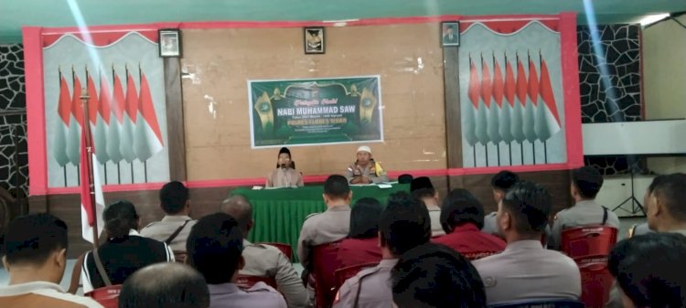 Polres Flotim Peringati Maulid Nabi Muhammad SAW Tahun 2023 M /1445 Hijriah.