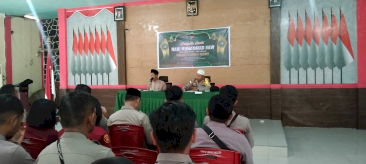 Polres Flotim Peringati Maulid Nabi Muhammad SAW Tahun 2023 M /1445 Hijriah.