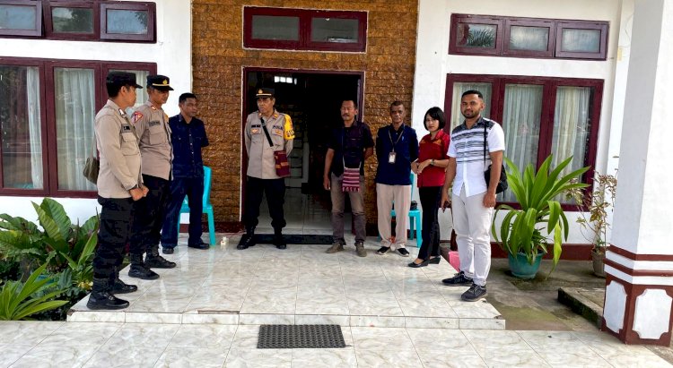 Jaga Situasi Tetap Kondusif, Tim OMB Kembali Kunjungi KPU Flotim