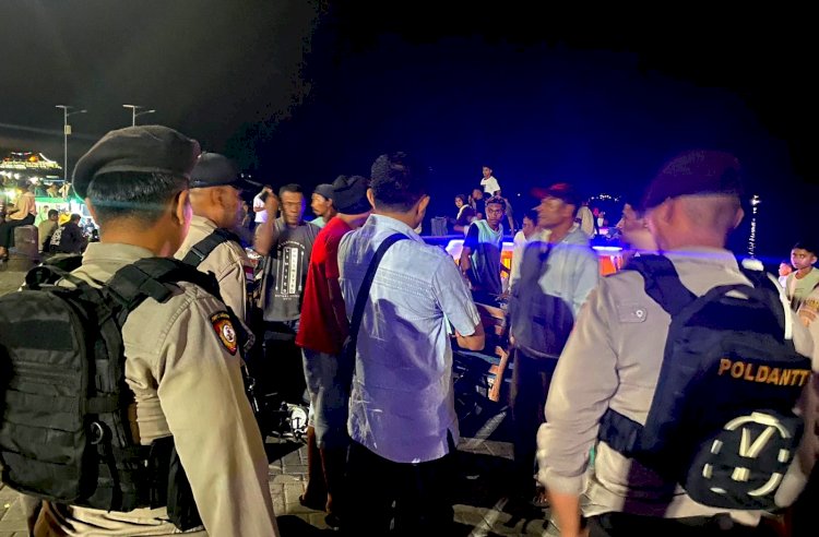 Patroli Perintis Presisi Sat Samapta Polres Flotim Jaga Keamanan Dalam Kota