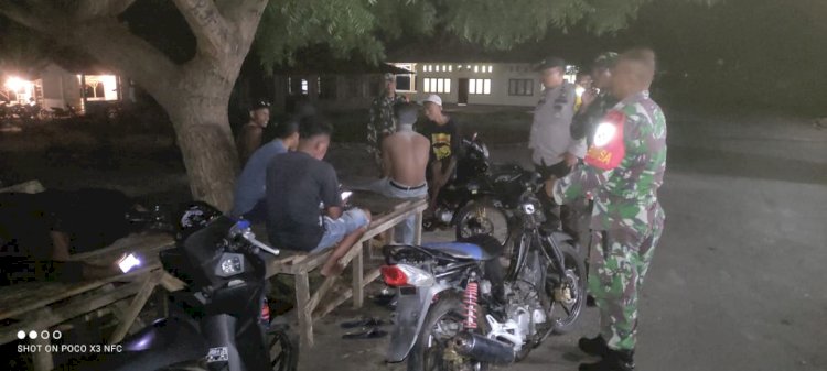 Patroli Gabungan TNI-POLRI Tingkatkan Patroli Malam Jelang Nataru