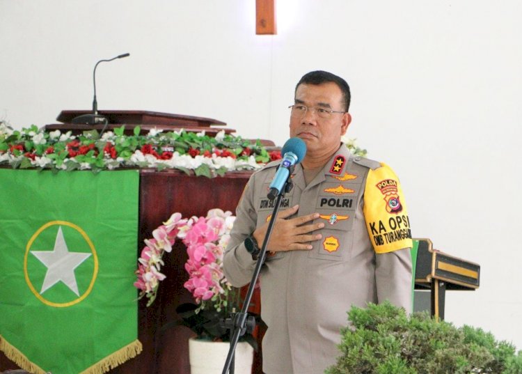 Kapolda NTT Hadiri Persidangan Klasis Soe Ke-V di GMIT Lewi Oenasi: Menggalang Kolaborasi Antara Kepolisian dan Komunitas Agama.-