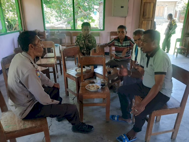 Wujudkan Kedekatan Dengan Warga, Bhabinkamtibmas Pospol Tanjung Bunga Sambangi Warga Binaan
