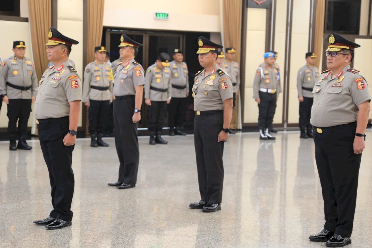 Wakapolri Pimpin Upacara Kenaikan Pangkat 4 Pati Polri