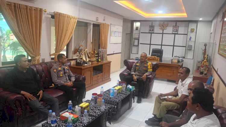 Bertemu Kapolres, Perwakilan Keluarga Terduga Kasus Narkoba Siap Besinergi Jaga Kamtibmas