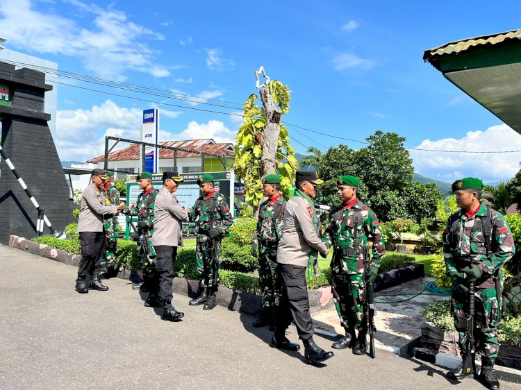 Tatap muka Kapolda NTT bersama jajaran Kodim 1624/Flotim, 