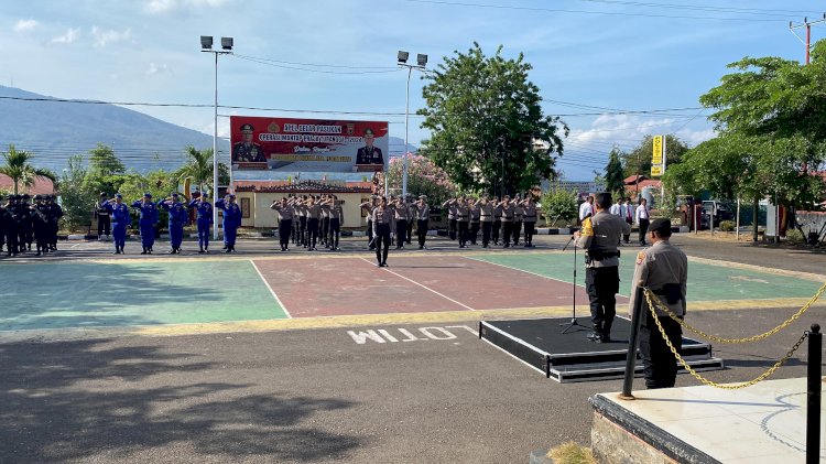 Setelah 36 tahun Tugas, AKP Sungkono Kabag SDM Polres Flotim Dapat Kenaikan Pangkat Pengabdian Setingkat lebih Tinggi Menjadi KOMPOL.