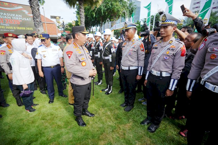 Kapolri: 164.298 Personel Akan Amankan 126.736 Objek Selama Masa Mudik Lebaran
