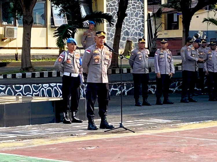 Kapolres Flores Timur Kembali Tegaskan Bijak Bermedia Sosial
