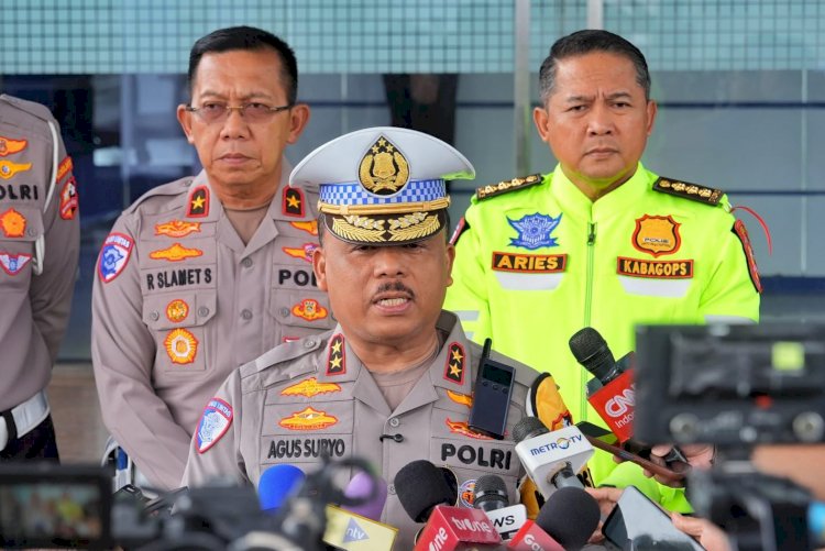 Korlantas Polri Mulai Berlakukan One Way Lokal dari KM 70 - KM 188 Tol Cipali