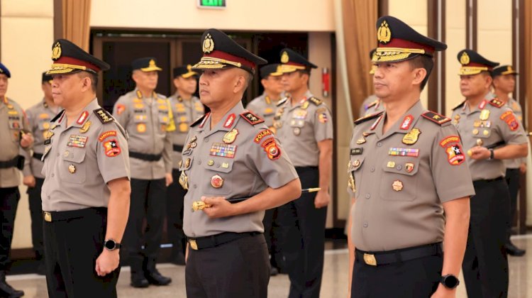 Kapolri Pimpin Korps Raport 38 Pati Polri Termasuk Dua Jenderal Bintang Tiga