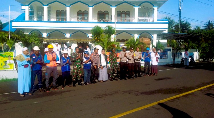 Polres Flotim Lakukan Pengamanan Sholat Idul Fitri 1446 H Tahun 2025, Jaga Situasi Tetap Aman dan Kondusif