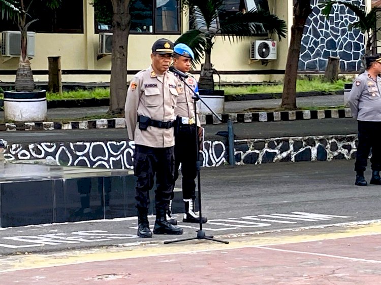 Kasubbag Bekpal Polres Flotim Ingatkan Anggota untuk Bijak Bermedia Sosial