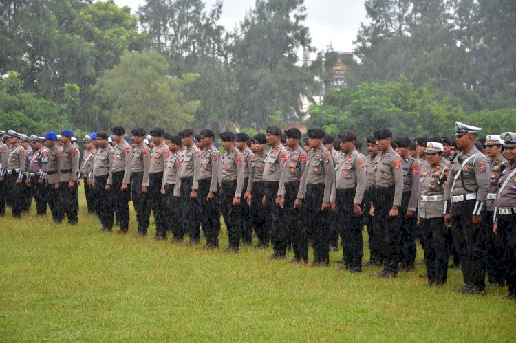 Polda NTT Gelar Apel Siaga Hadapi May Day 2025, Ratusan Personel Dikerahkan