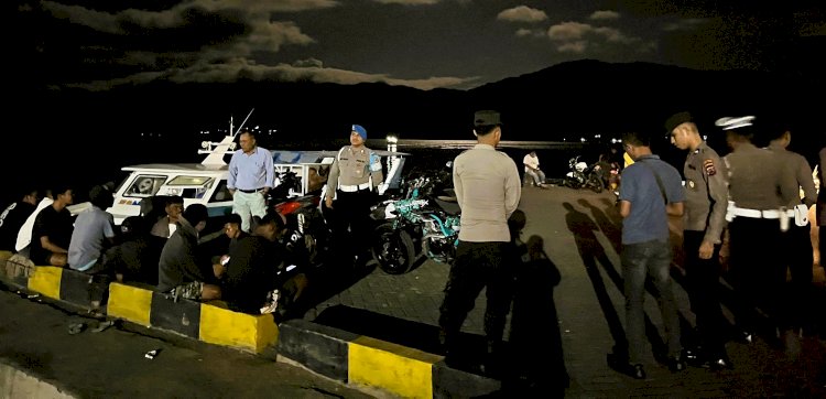 Gencarkan Patroli Malam, Polres Flotim Tekan Aksi Premanisme di Kota