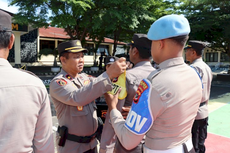 Semangat Baru! Polres Flores Timur Launching PAMAPTA, Siap Layani Masyarakat Lebih Cepat dan Humanis