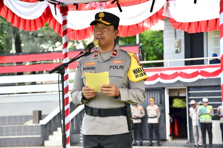 Wakapolda NTT Pimpin Apel Gelar Pasukan Operasi Lilin Turangga 2025, Siap Amankan Natal 2025 dan Tahun Baru 2026