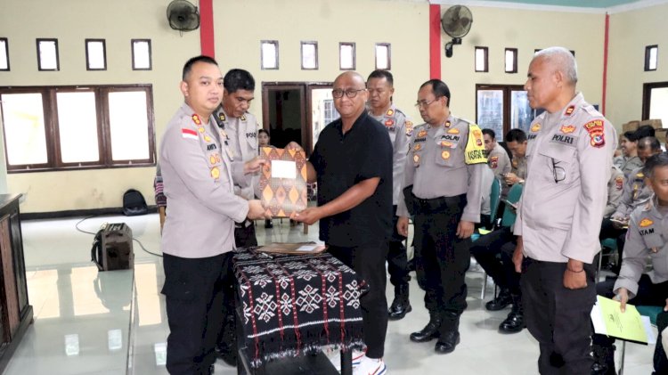 Pimpin Sosialisasi DIPA dan RKA-KL 2026, Kapolres Flores Timur Tekankan Integritas