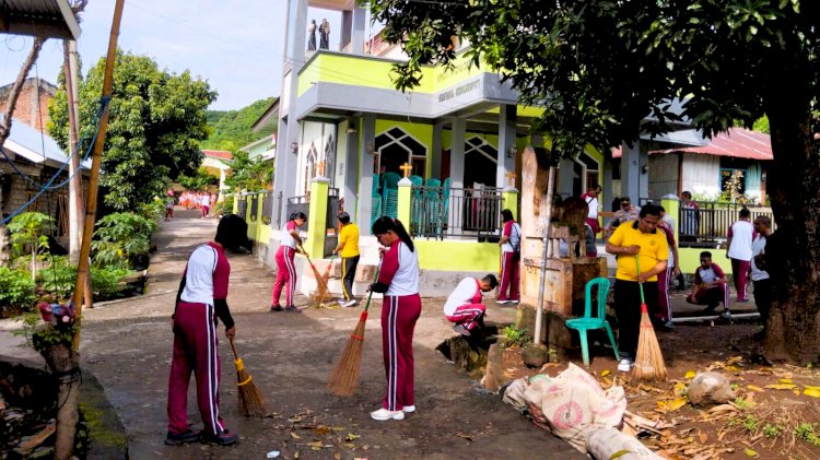 Polri Hadir dengan Hati, Ciptakan Situasi Kondusif Lewat Aksi Sosial Humanis
