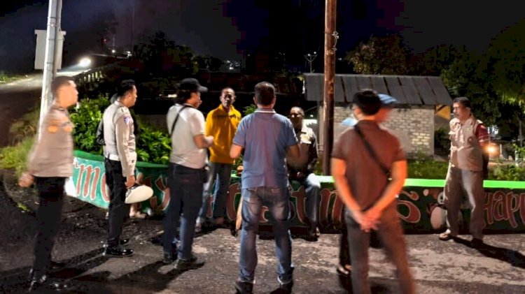 Polres Flotim Intensifkan Patroli Malam, Situasi Kota Aman Terkendali