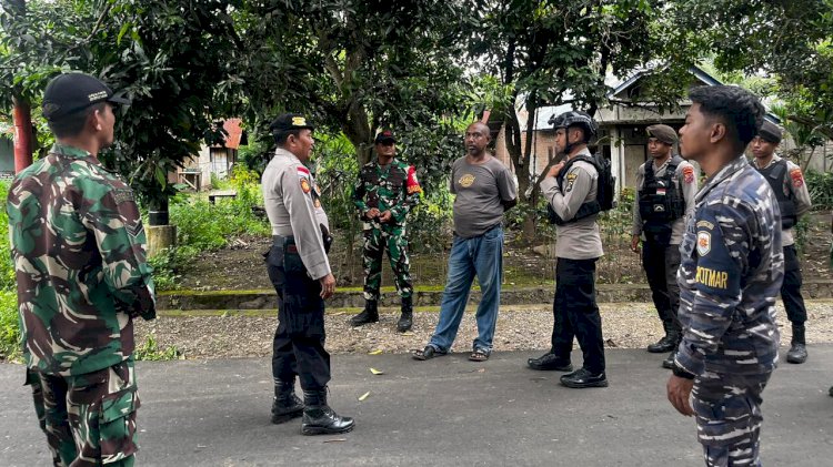 Warga Apresiasi Patroli Gabungan di Wilayah Nara Sosima dan Waiburak