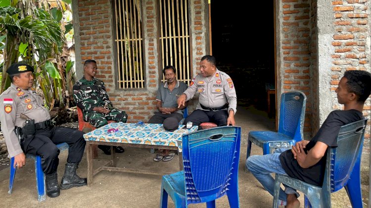 Kehadiran TNI–Polri di Lewonara Disambut Positif Masyarakat